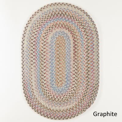 Rhody Rug Lake Braided Wool Area Rug