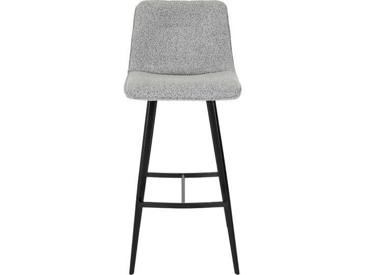 Barhocker Abilene grau Stoff H 100 cm