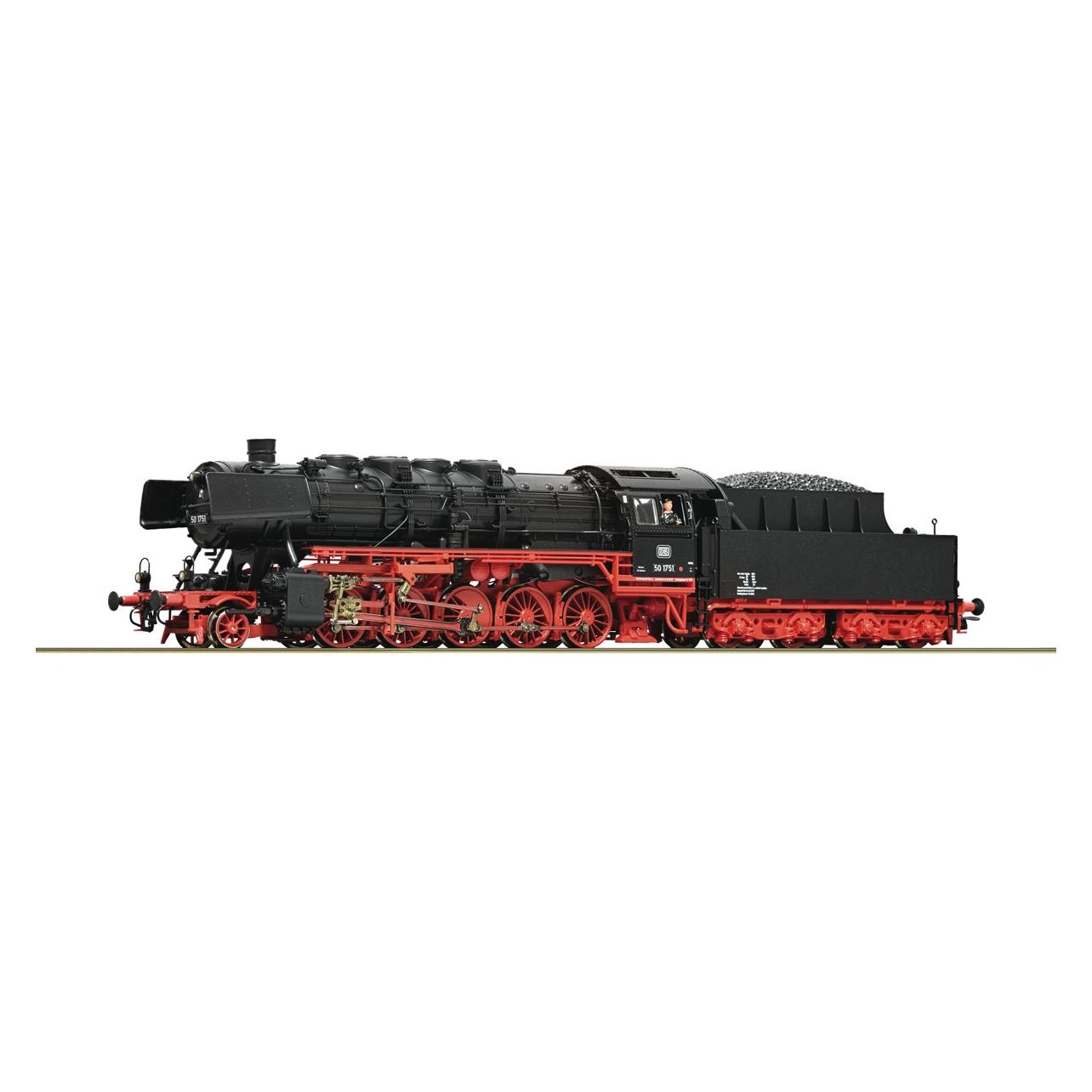 Roco Dampflokomotive 50 1751, DB (Spur H0) (7110046)