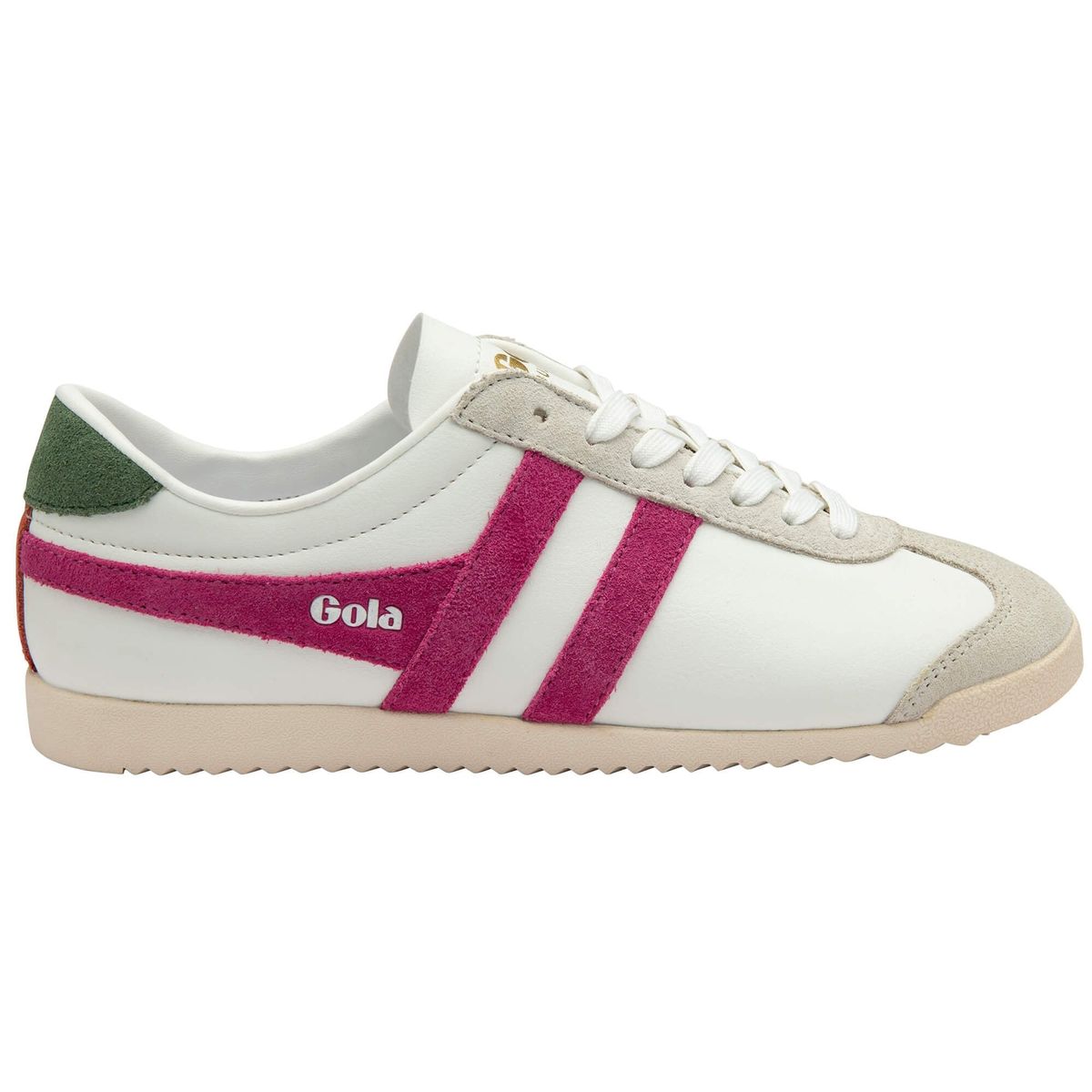 Gola Bullet Pure Sneaker Women white/fuchsia/garden green (WK) 37 CLA366-WK-37-whitefuchsiagardengreen