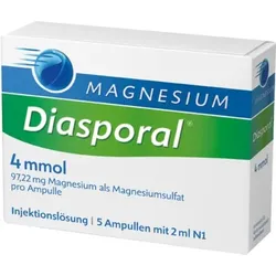 MAGNESIUM Diasporal 4 mmol Ampullen 5X2 ml Ampullen