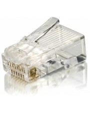 equip Drahtverbinder RJ-45 Transparent Cat.6 RJ45 Plug 100 pcs (121143)