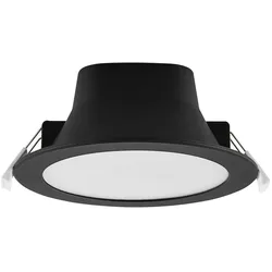 Light In The Attic Records, Einbauleuchte, Deko Light 565750 Downlight - Acrux Pro 120 Einbauleuchte LED 15 W Tiefschwar