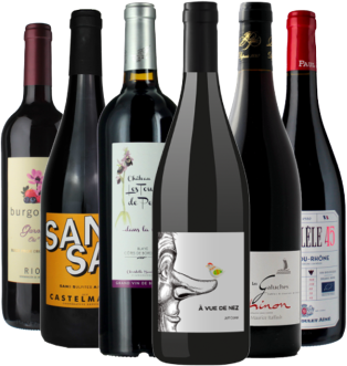 Vinatis Weinpaket - Bio Rotwein Genuss - 6 Fl. - 4.5L