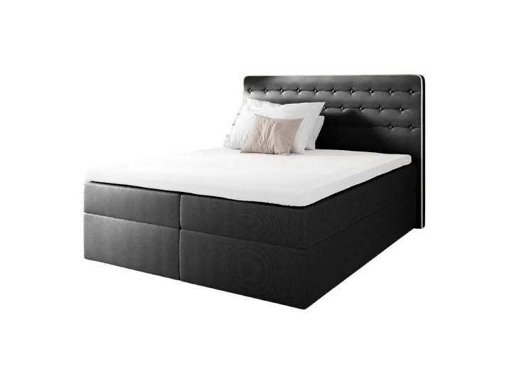MF Design Boxspringbett Boxspringbett MALMO mit Bettkasten und Federautomatik, Vorhanden