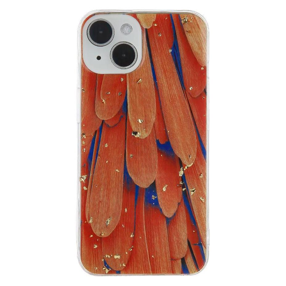 OEM Gold Glam Hülle für Samsung Galaxy A14 4G / A14 5G Orange (Samsung Galaxy A14, Samsung Galaxy A14 5G) (GSM181398)