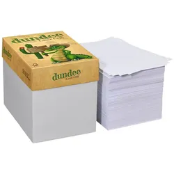 dundee Kopierpapier Maxi-Box DIN A4 80 g/qm - 2.500 Blatt