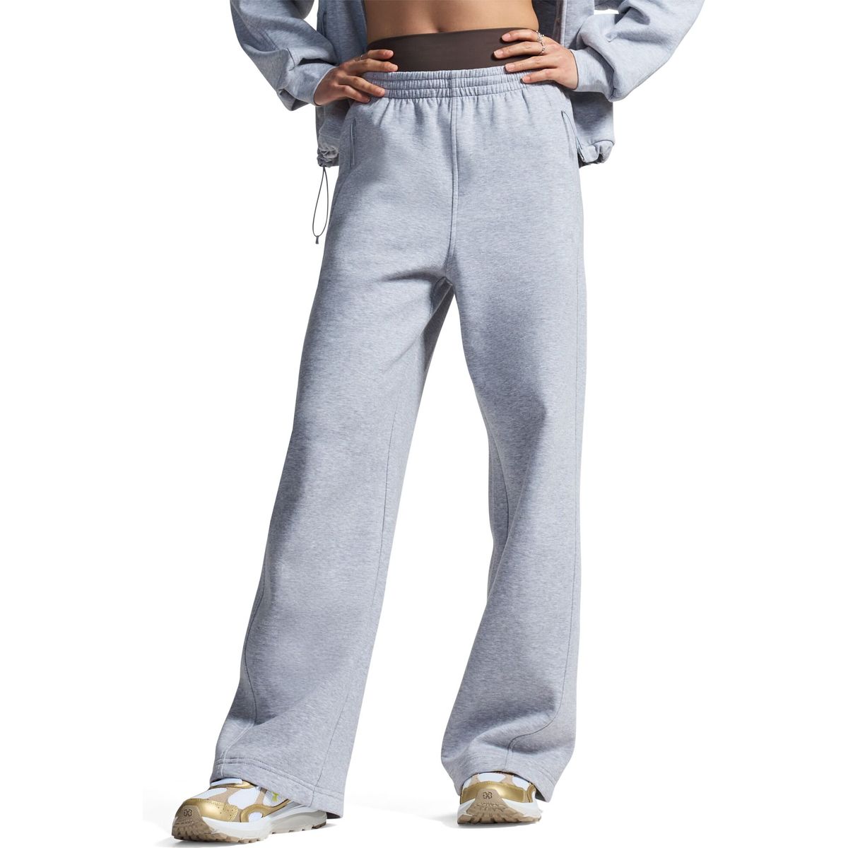 Under Armour Unstoppable Fleece Open Pant gray mod gray (011) XXL 6013522-011-XXL