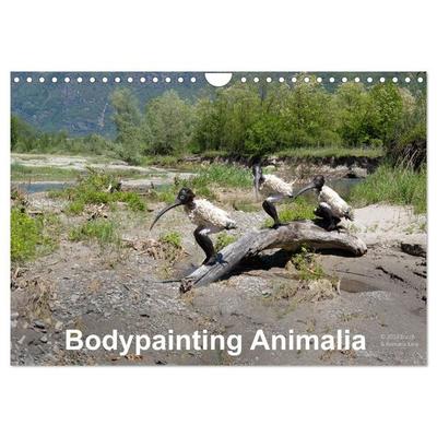 Bodypainting Animalia (Wandkalender 2027 DIN A4 quer), CALVENDO Monatskalender