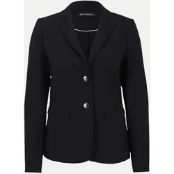Blazer Kurz Einreiher Schwarz 38