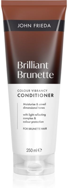 John Frieda Brilliant Brunette Colour Protecting après-shampoing hydratant 250 ml