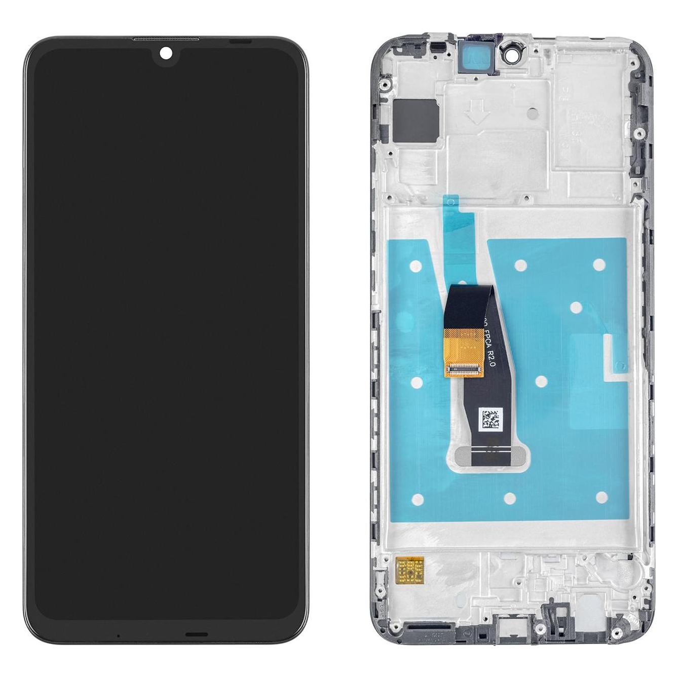 OEM Display-Einheit + Rahmen für Huawei P Smart 2019 schwarz (Display, Huawei P Smart (2019), Huawei P Smart+ (2019)) (25434388)