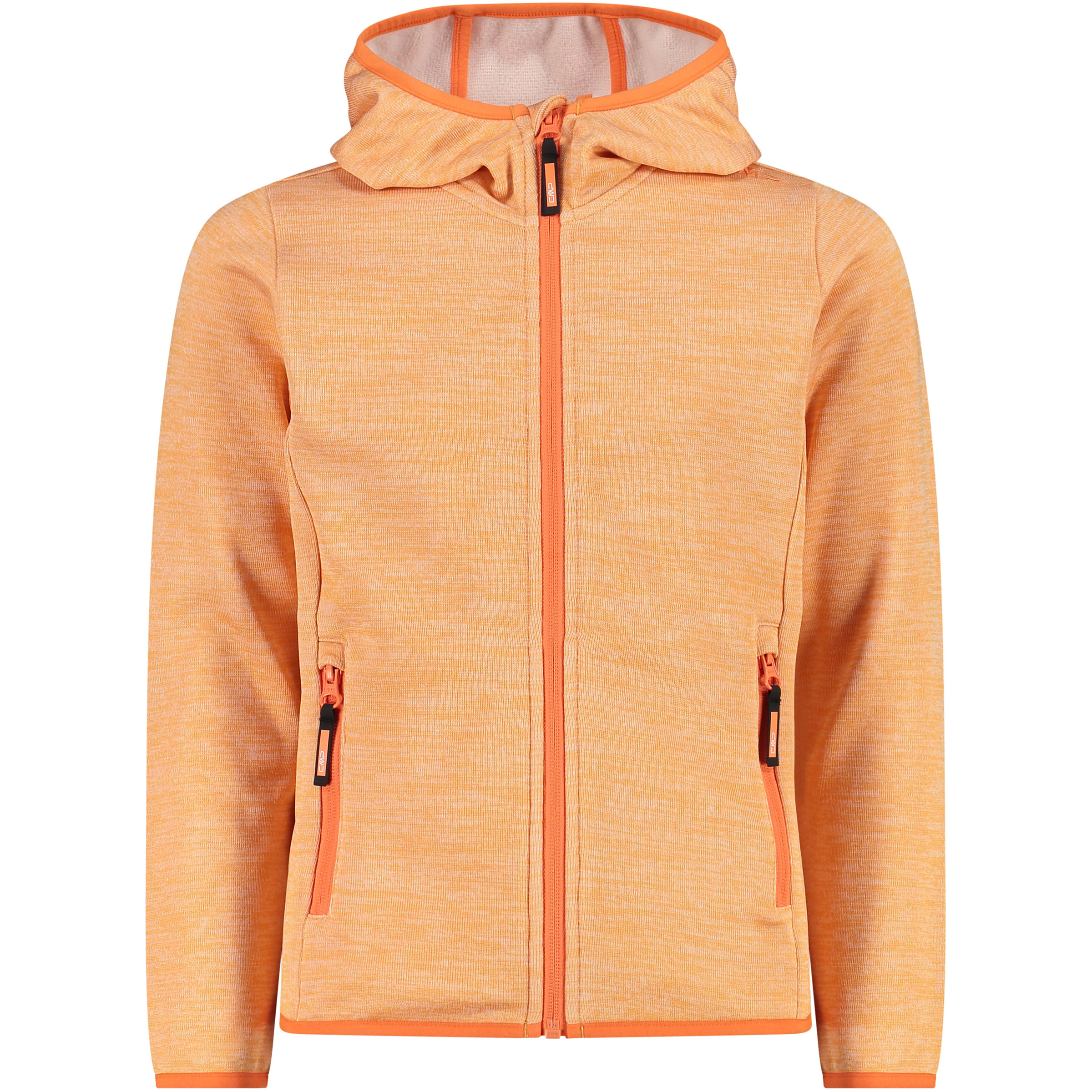 CMP Kinder Fleecejacke orange Größe 98 Trekking Atmungsaktiv