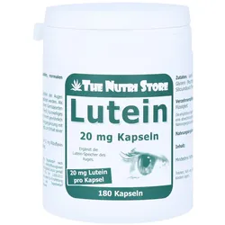 Lutein 20 mg Kapseln 180 St