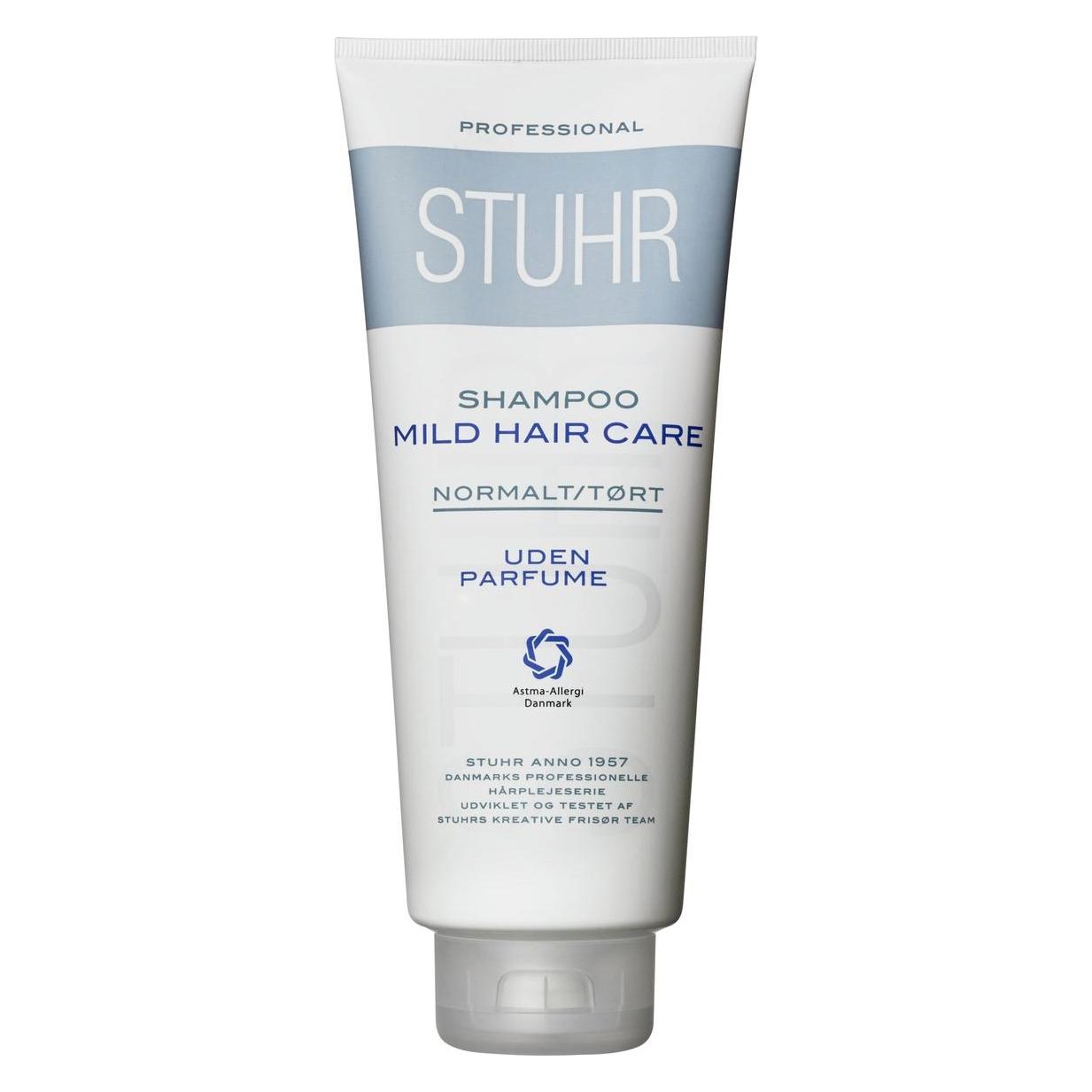 Stuhr - Mild Shampoo Normalt/Tørt - 350 ml (Flüssiges Shampoo, 350 ml) (8317110)