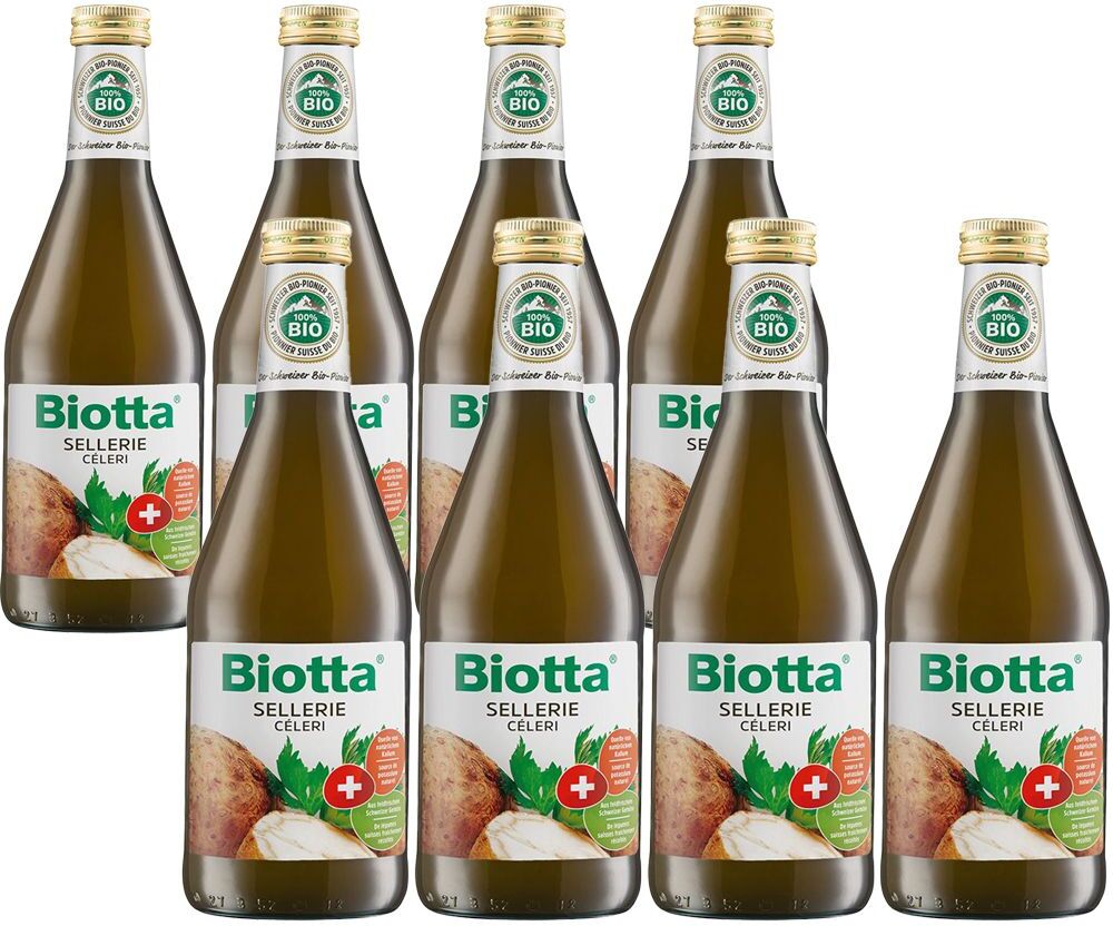 8x Biotta Sellerie Saft CH 8x500 ml