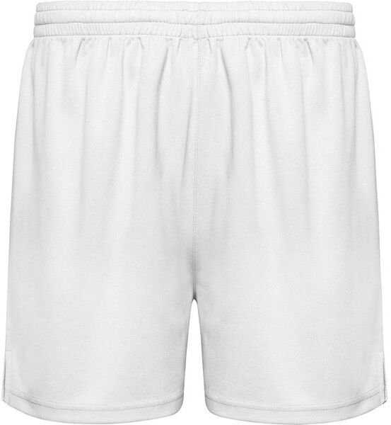 Short de sport personnalisé en polyester piqué 140 g/m² Player blanc 12