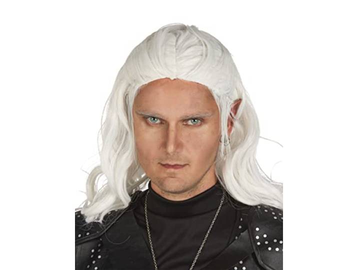 DEGUISE TOI - Witte elfpruik voor volwassenen