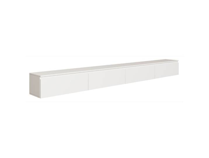 Hängender TV-Schrank Bemmi 300 cm Weiß