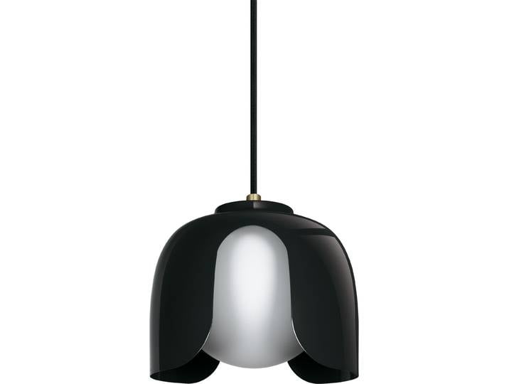 OSRAM 4058075849105 Decor Corolle Pendelleuchte E27 Schwarz Metall Glas