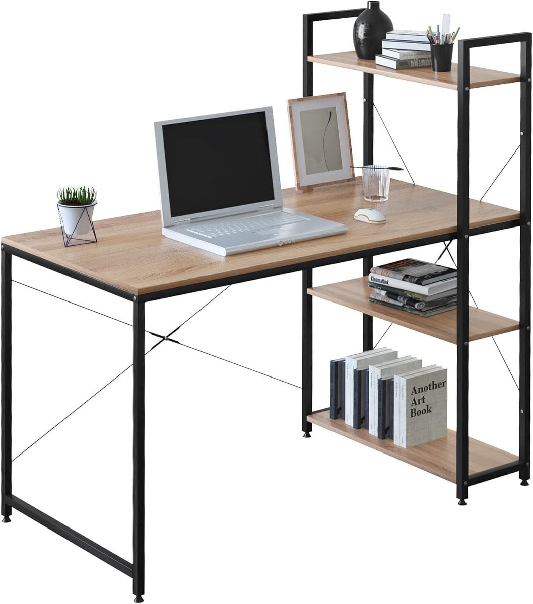 Hoogteverstelbaar Computerbureau voor Volwassenen - 120 x 120 cm