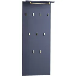 Möbelpartner Hakenpaneel »Kent« blau, 50x120.6x19.9 cm