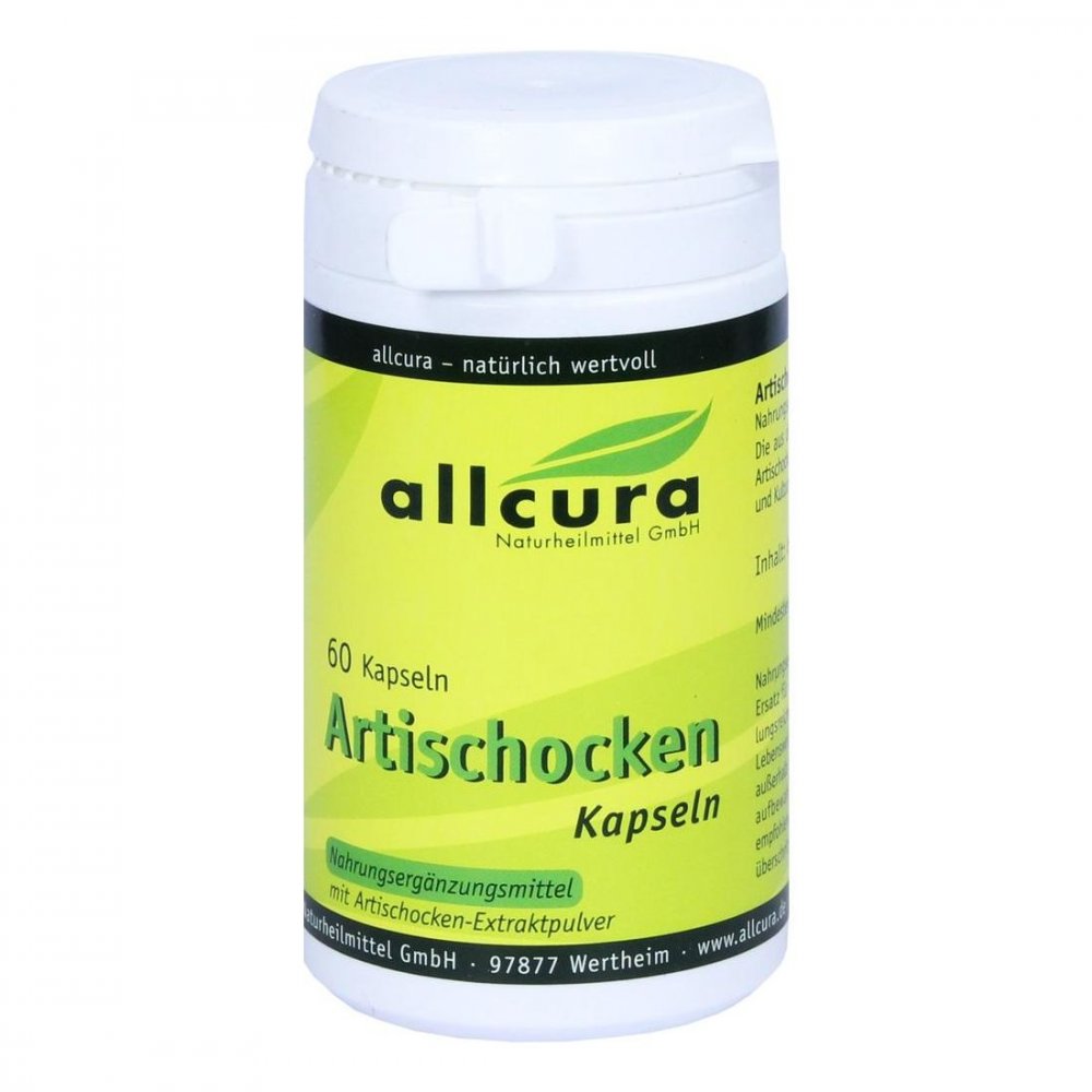 allcura Naturheilmittel GmbH Artischocken Kapseln 02201145