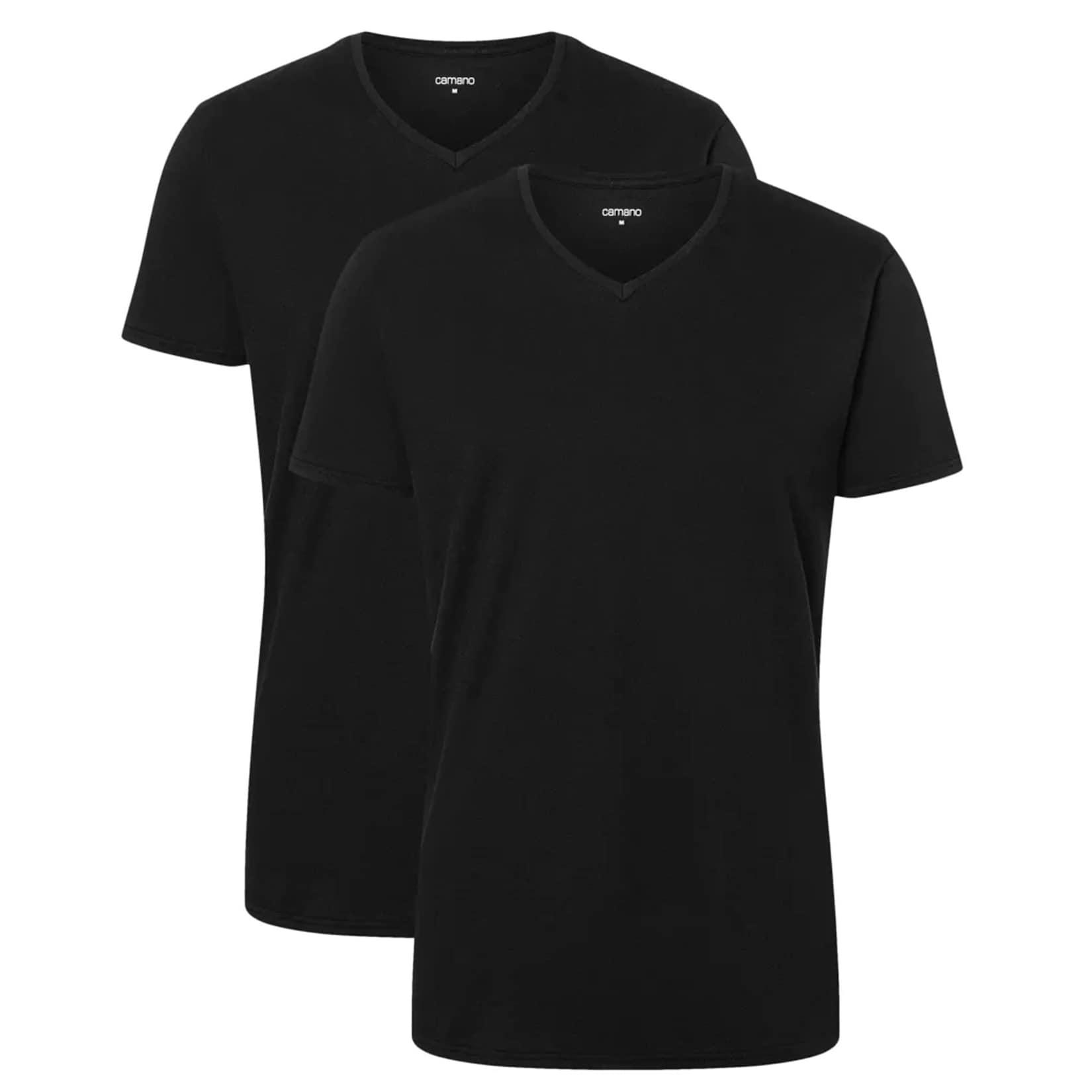 Men Comfort Cotton V-Neck T-Shirt 2P Herren T-Shirt