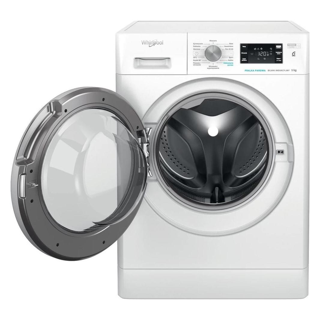 Whirlpool Freistehende Waschmaschine FFB 9258 SV DE 9 kg 1200 U/min weiss (9 kg, Links) (FFB 9258 SV PL)