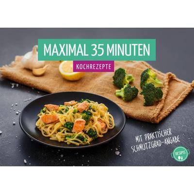 Maximal 35 Minuten, Taschenbuch von Foodblog Resipis, BoD – Books on Demand, 978-3-7494-8638-0