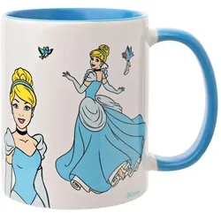 Universal Textiles, Tasse, DISNEY - Cendrillon - Mug Interieur Coloré - 325ml (325 ml, 1x)