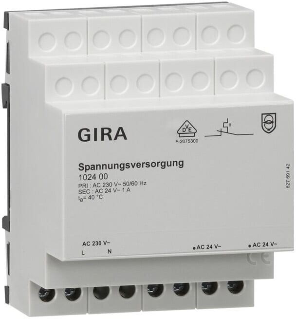 Gira Alimentation électrique 102400 (102400)