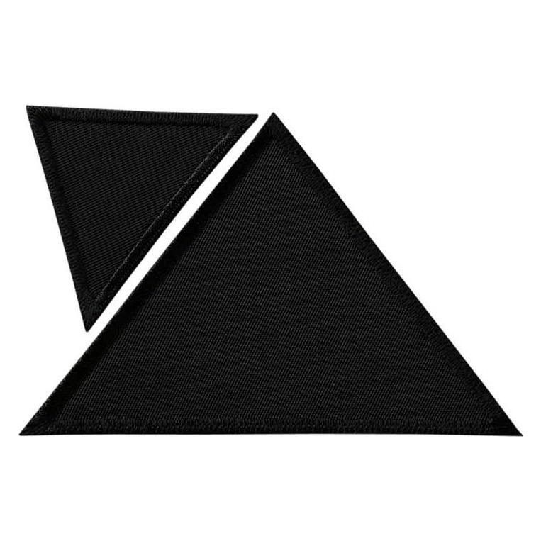 Mono Quick Dreiecke Stoff gross klein (2 Stk., 9 x 9.50 cm) (12047)