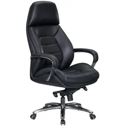 AMSTYLE Designer Bürostuhl SPM1.435 Schwarz