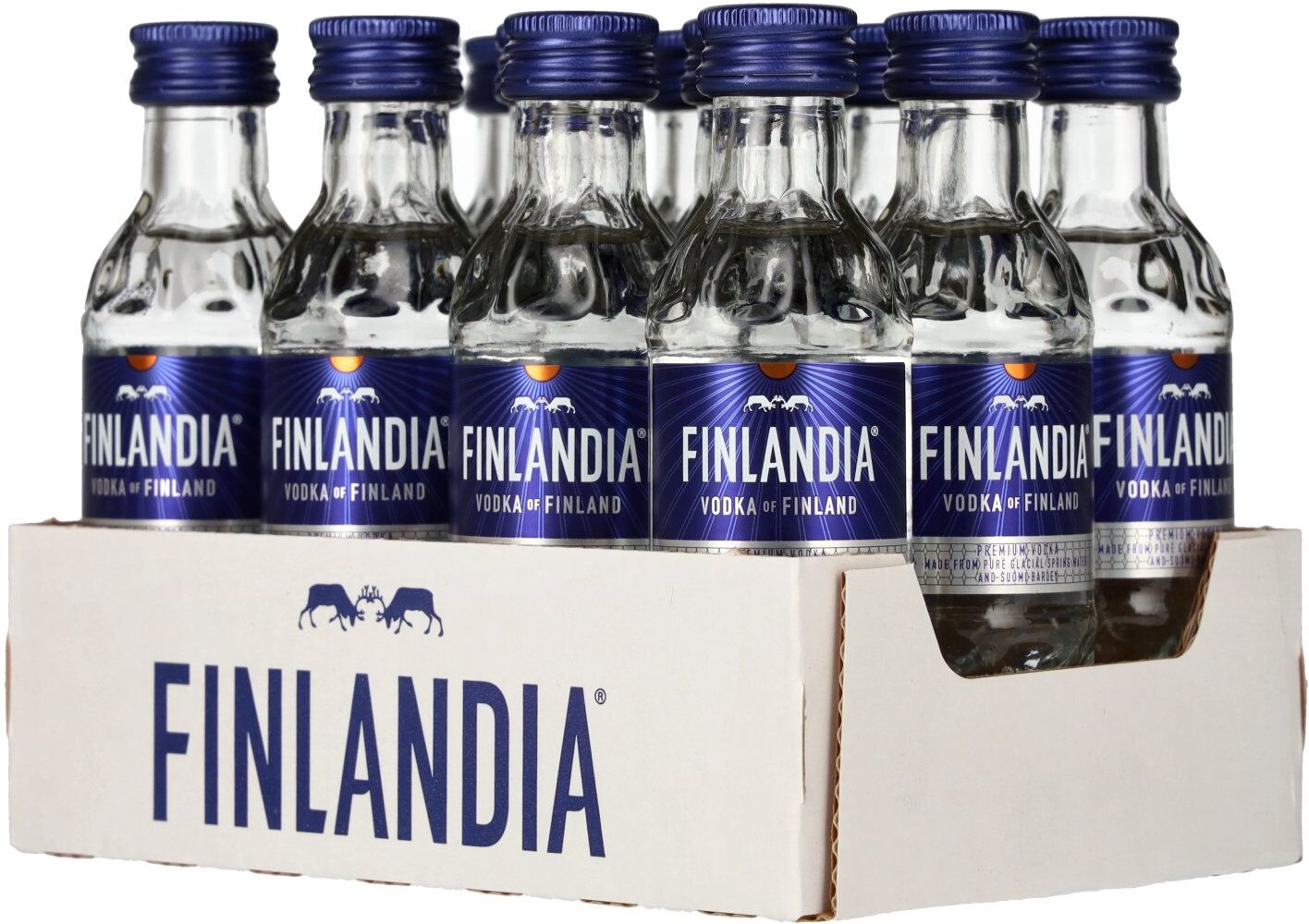Finlandia Vodka of Finland 40% Vol. 12x0,05l