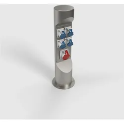 BS Bodensteckdosen Energiesäule ES323-2-6