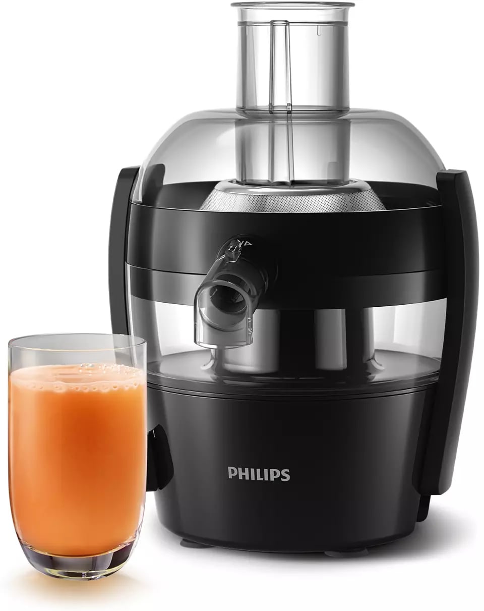 Philips HR1832/00 Viva Collection Entsafter 500W schwarz