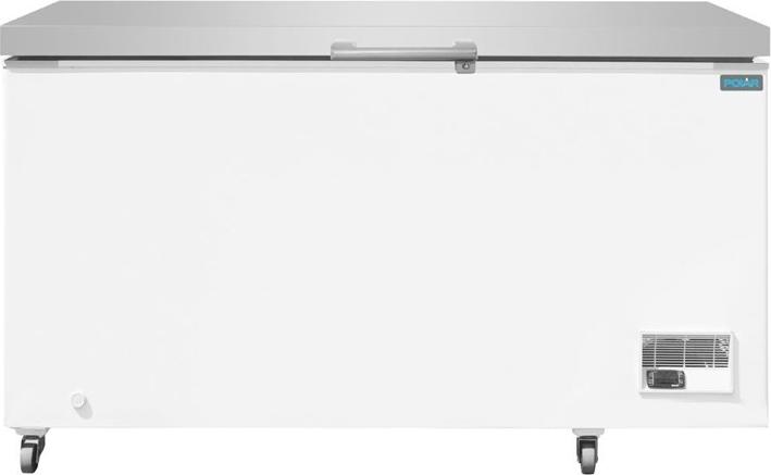 Polar G-Series Gefriertruhe mit Edelstahldeckel 378Ltr