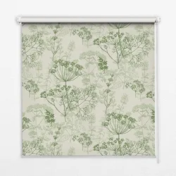 INNENROLLO - Fensterrollo - Rollo - 60x40 cm - Grüne Pflanzen