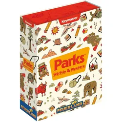Feuerland Parks Würfeln & Wandern (Deutsch, 1 - 4 Spieler)