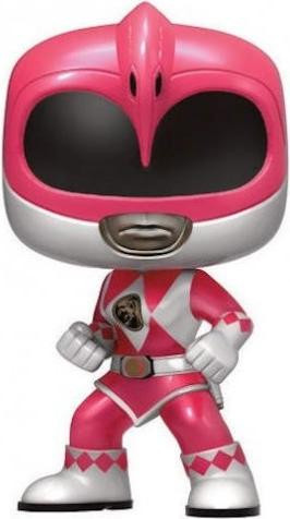 Funko Pop Culture Power Rangers Roze Ranger Metallic Vinyl Figuur