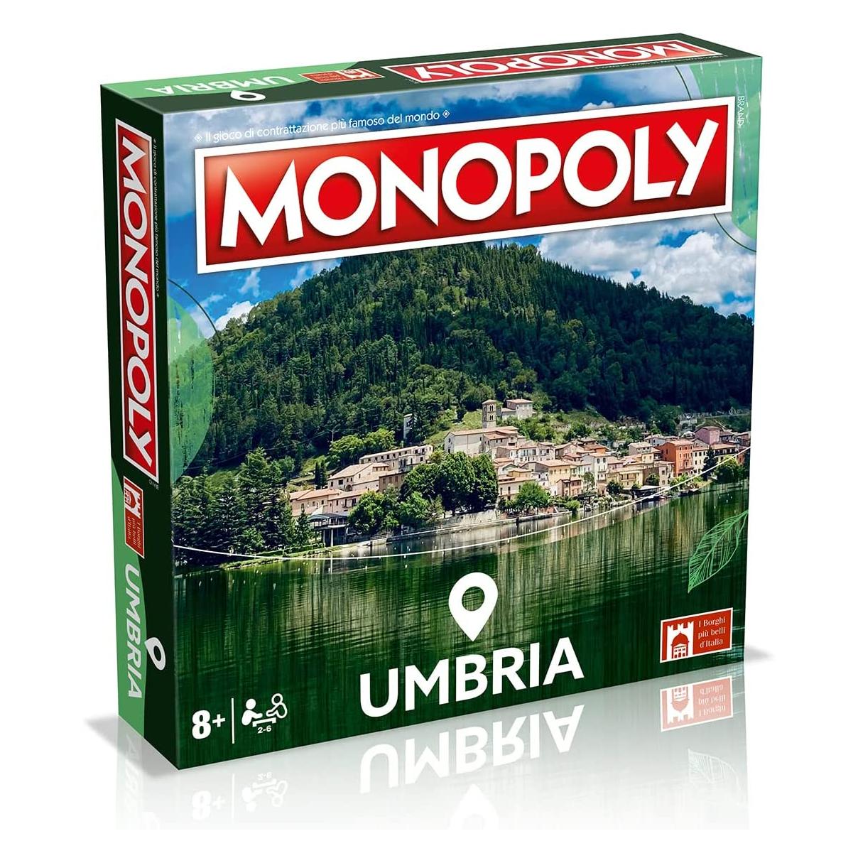 Monopoly - Borghi Piu' Belli D'Italia - Umbria (Italienisch, 2 - 8 Spieler) (WM01999-ITA-6)