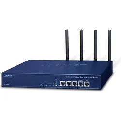 Planet VR-300W5 WLAN-Router Gigabit Ethernet Blau, Router, Blau