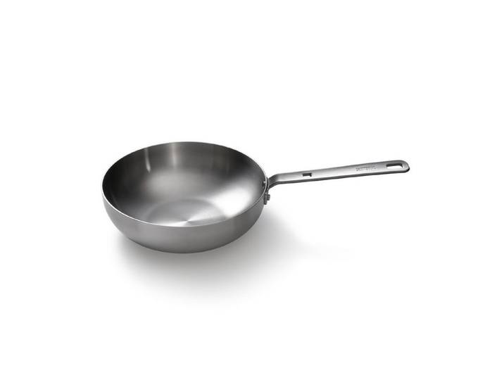 Skottsberg Bratpfanne Skottsberg Wok Stainless Steel 28 cm, Edelstahl