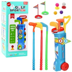 Golf-Set Trolley Clubs Feld Sport Spiel 20 Stück