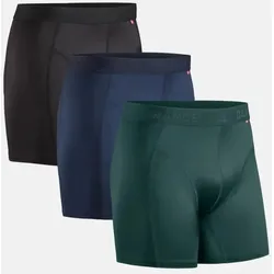 SPORTS TRUNKS - 3-Pack - Schwarz | Blau | Grün - 2XL