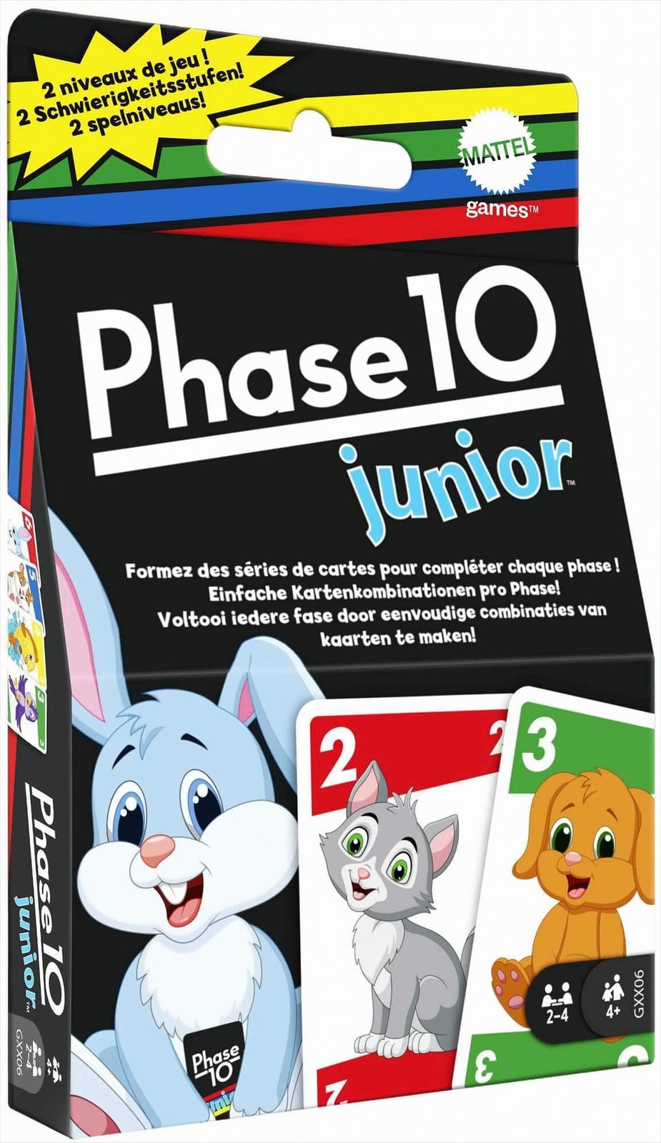 Mattel Phase 10 Junior kaartspel