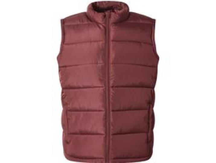 ESMARA MEN Doudoune sans manches homme (rouge, XXL)