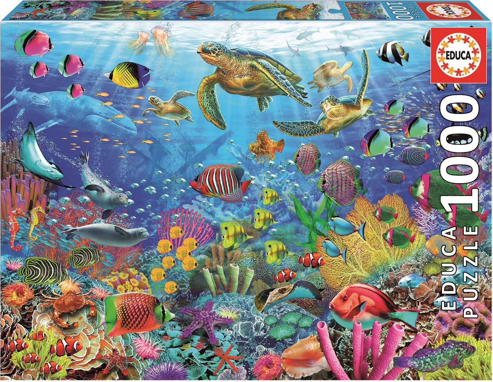 Educa Kleurenrijk onderwaterlandschap puzzel