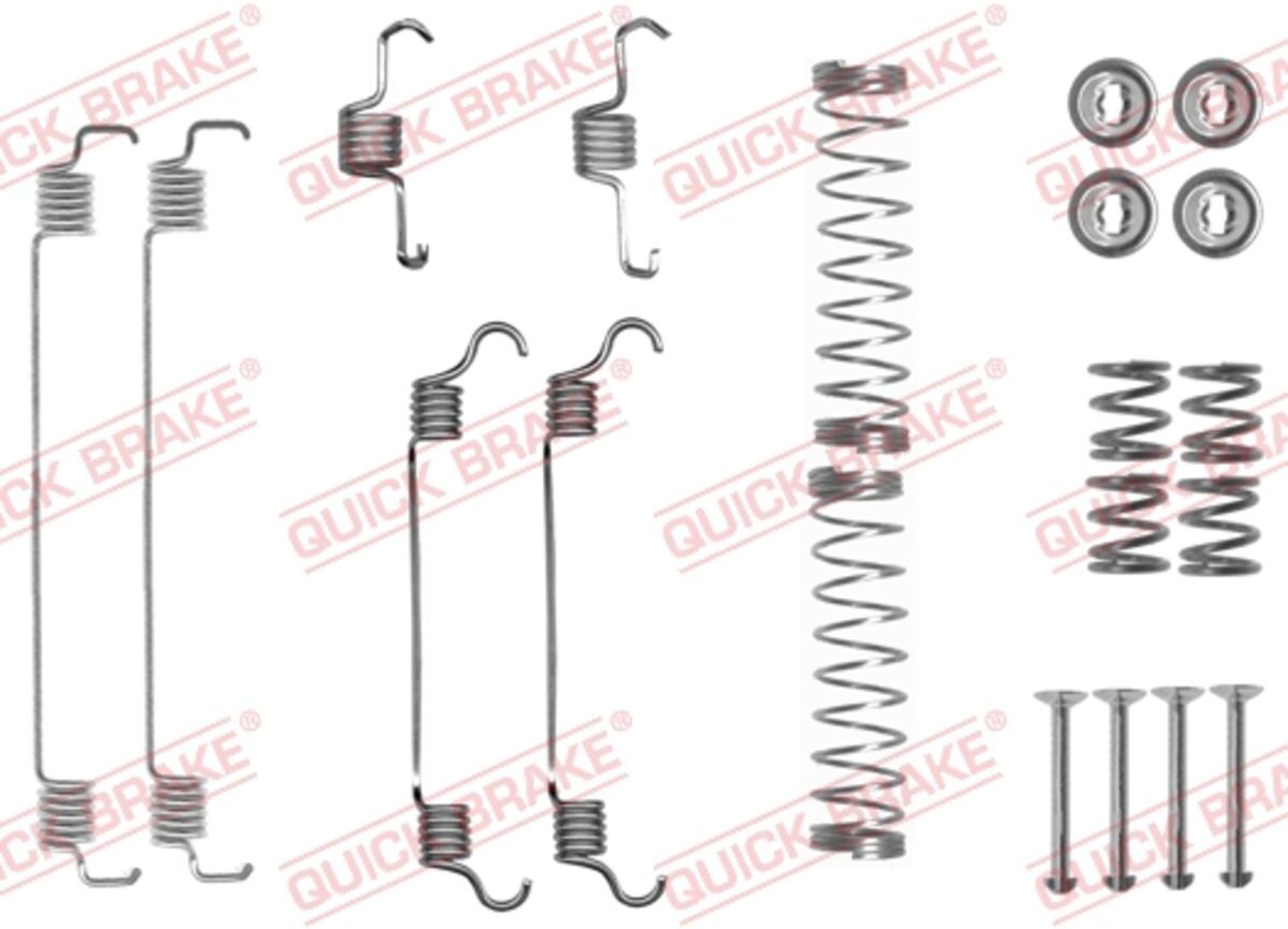 Zubehörsatz, Bremsbacken QUICK BRAKE 105-0835